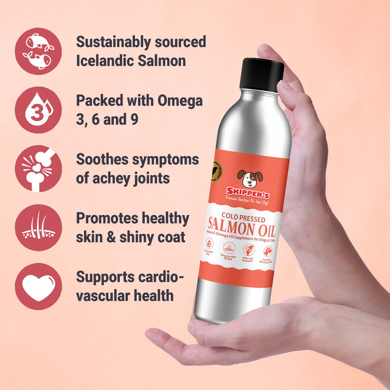 Skipper's Cold Pressed Salmon Oil for Cats and Dogs 250ml