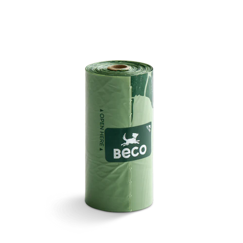 Beco Large Poop Bags - Unscented for Responsible Pet Owners