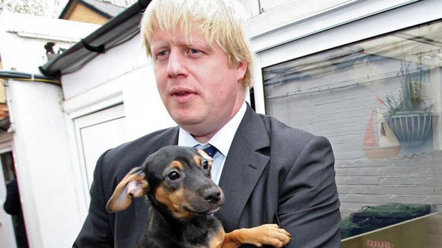 Boris Johnson dog