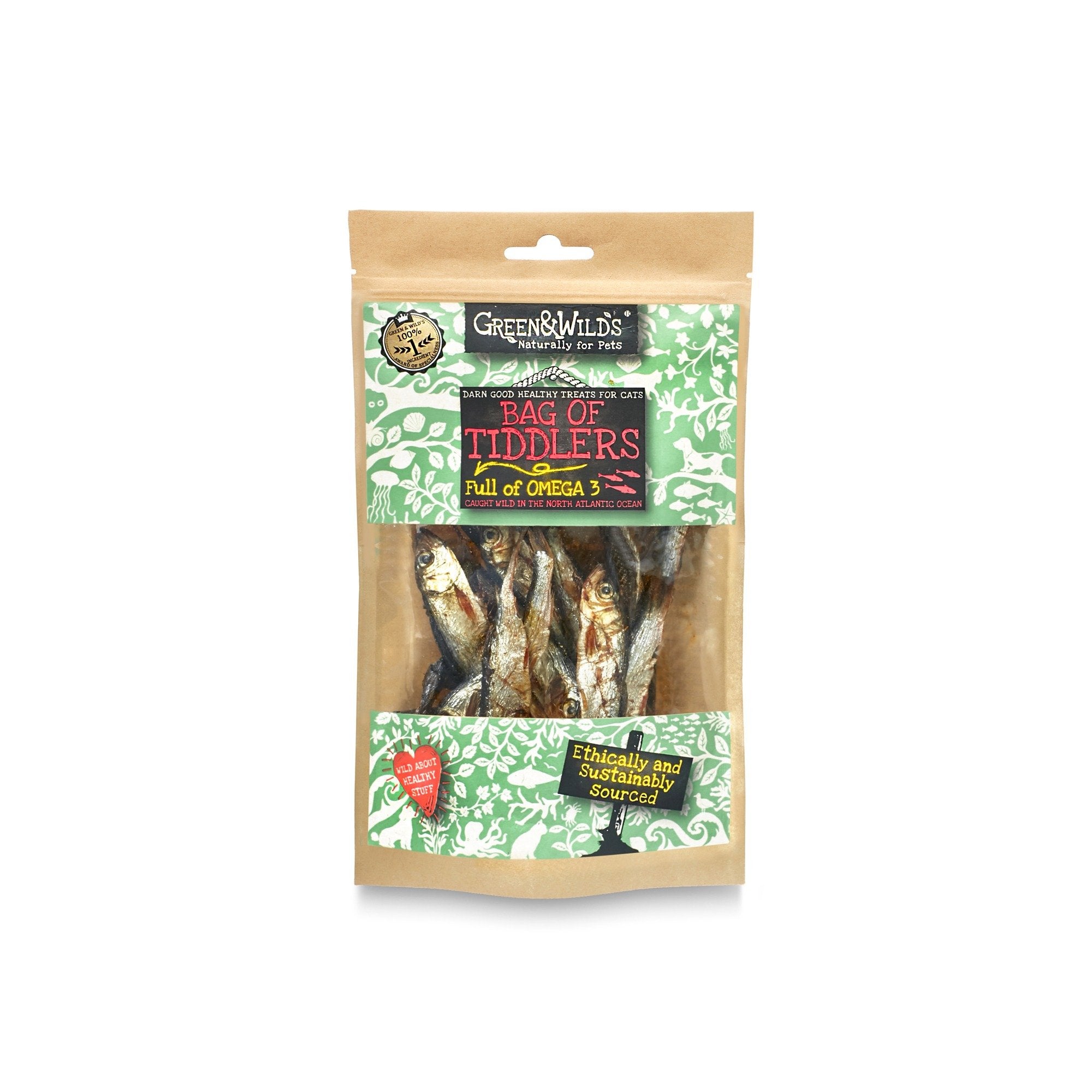 Green & Wild's Bag of Tiddlers (Cats) 40g