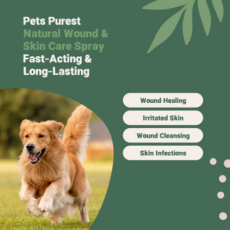 Pets Purest Natural Wound & Skin Care Spray 65ml