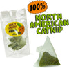 MyMeow Krazy Carrot Refillable Cat Toy with 10 Catnip Teabags
