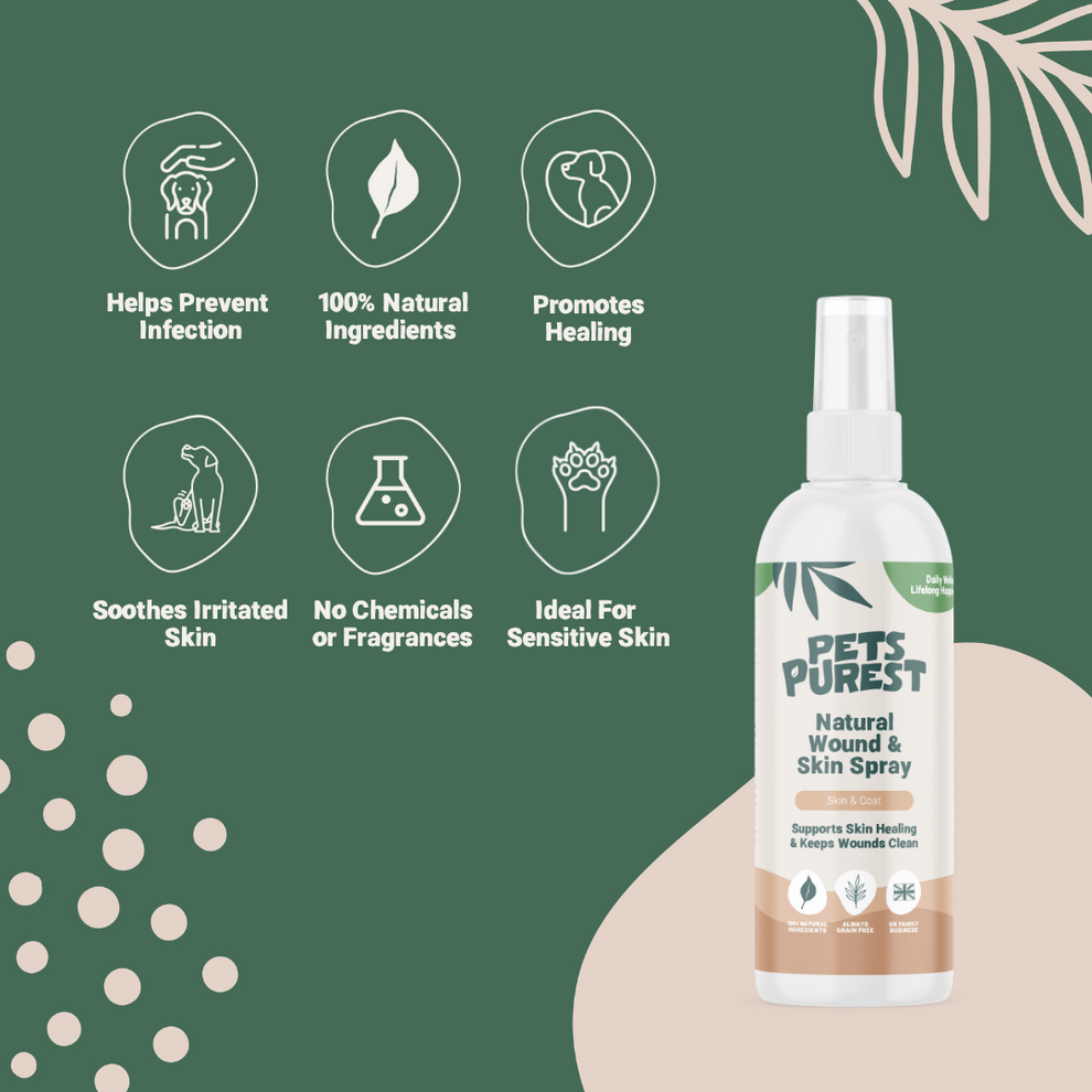 Pets Purest Natural Wound & Skin Care Spray 65ml