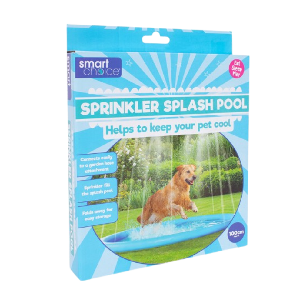 WufWuf & Smart Choice Splash Pool & Sprinkler