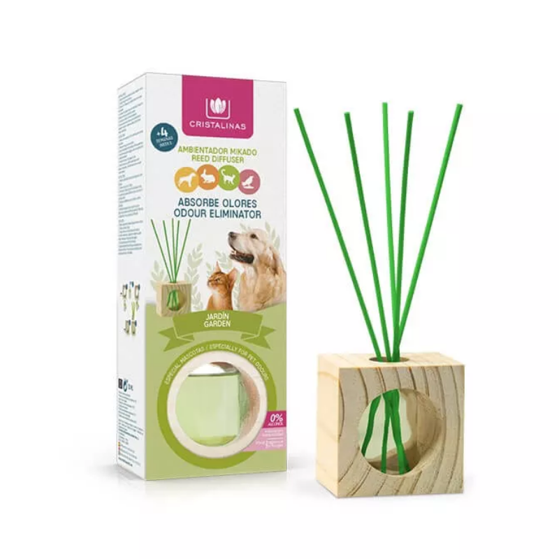 WufWuf & Cristalinas Pet Odour Eliminating Reed Diffuser