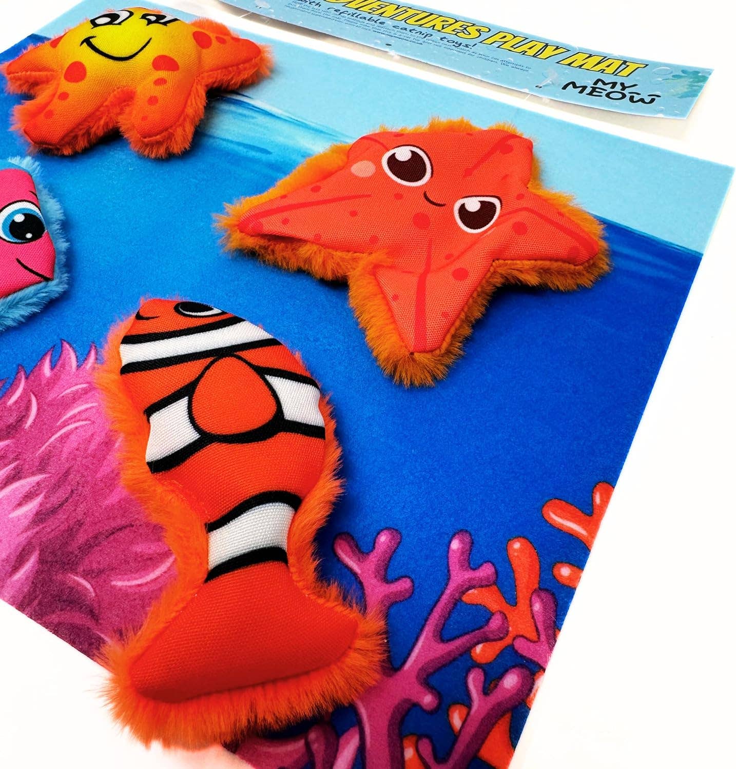 MyMeow Aqua Adventures 5-in-1 Cat Toy Set