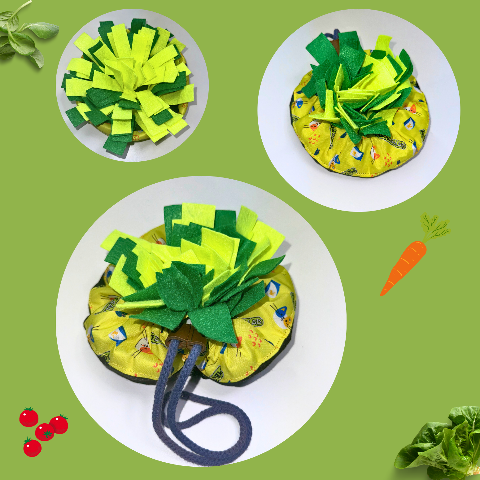 MeowSalad: The Ultimate Snuffle Mat & Interactive Slow Feeder for Cats