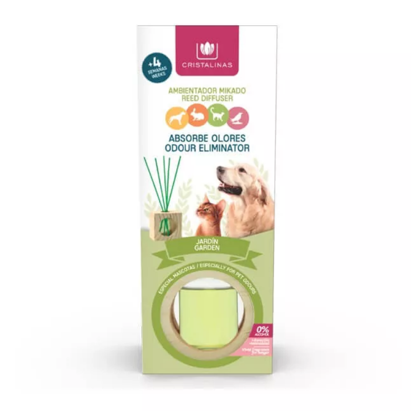 WufWuf & Cristalinas Pet Odour Eliminating Reed Diffuser