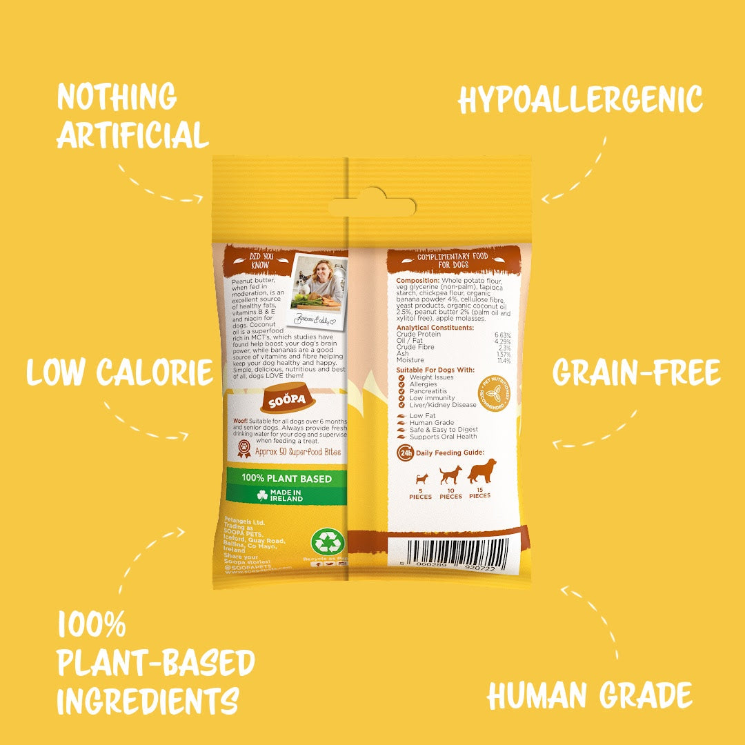 Giotáin Shláintiúla Banana Soopa &amp; Im Pís talún