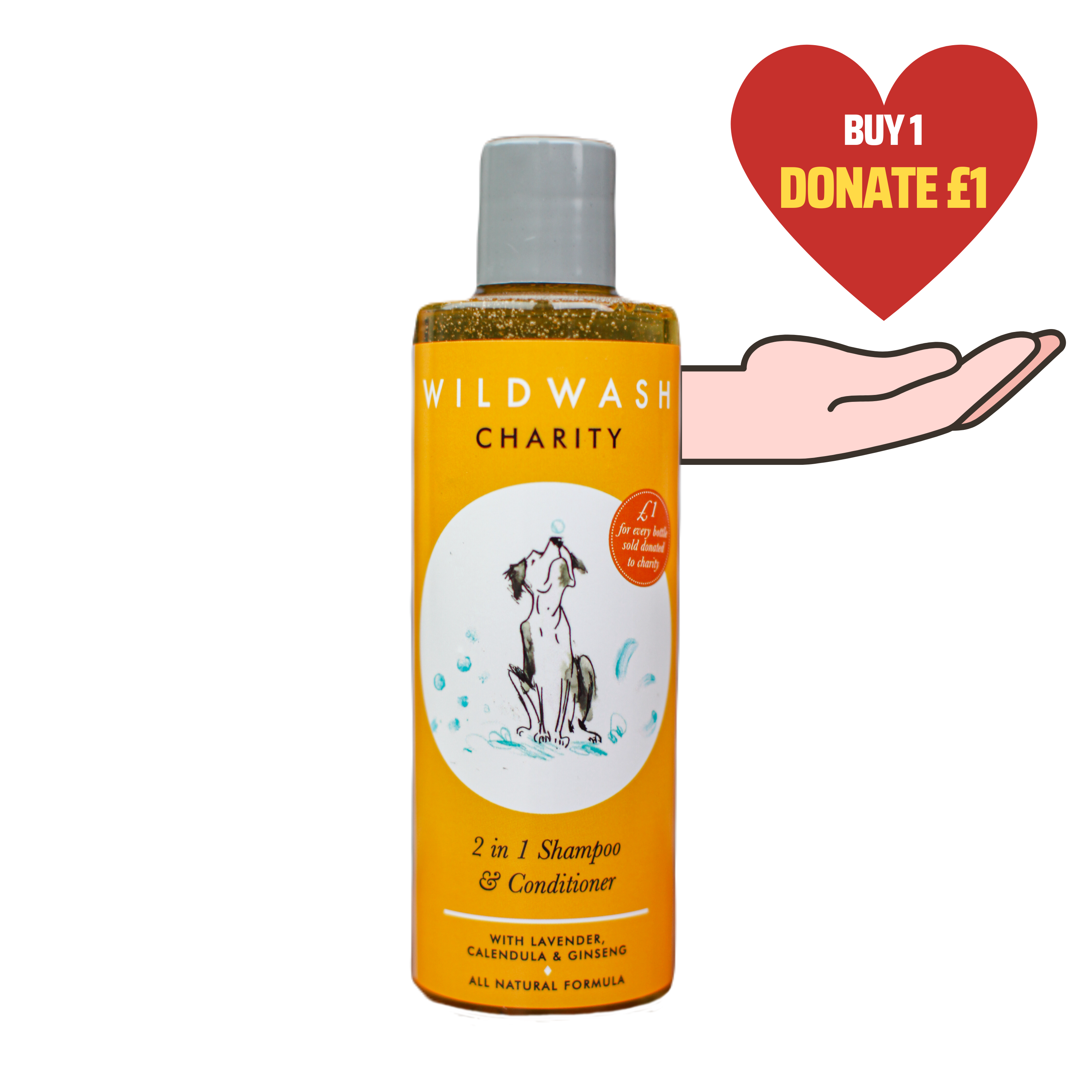 WildWash Charity Dog Shampoo & Conditioner