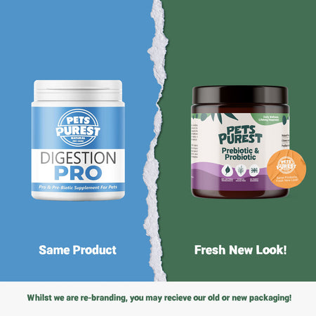 Pets Purest Natural Pre & Probiotic Powder 100g