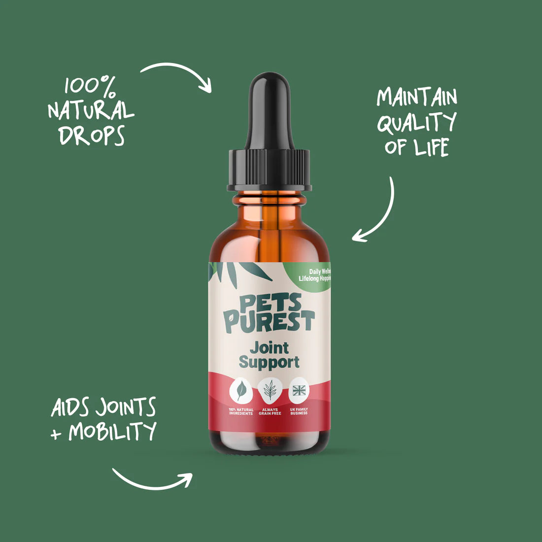 Pets Purest Natural Joint Support (for cats and dogs)