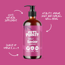 NEW! Pets Purest Daily Senior Supplement 300ml