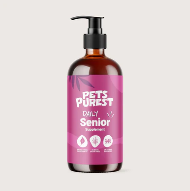 NEW! Pets Purest Daily Senior Supplement 300ml