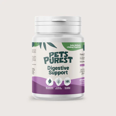 NEW! Pets Purest Natural Digestive Support Powder 100g
