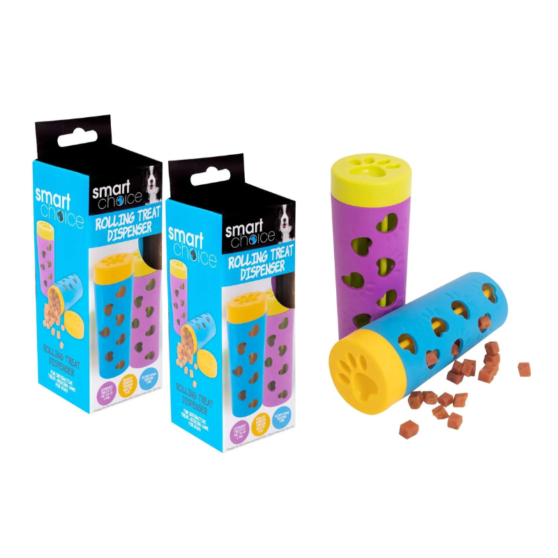 WufWuf & Smart Choice Rubber Treat Dispensing Dog Toy