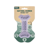WufWuf & SC Natural Rubber Bone Toy – Purple