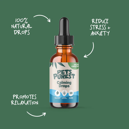 Pets Purest Natural Calming Drops (for cats and dogs)