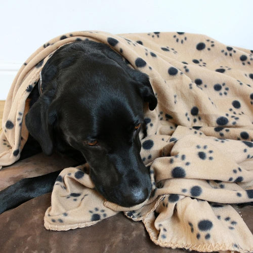 Extra Large Soft Cosy Warm Fleece Animal Blanket Throw 140 x 100cm