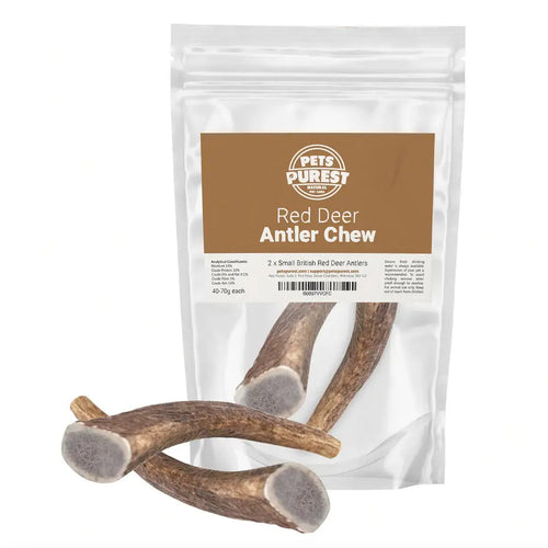 Pets Purest Small Natural Antler Chew - Two Pack