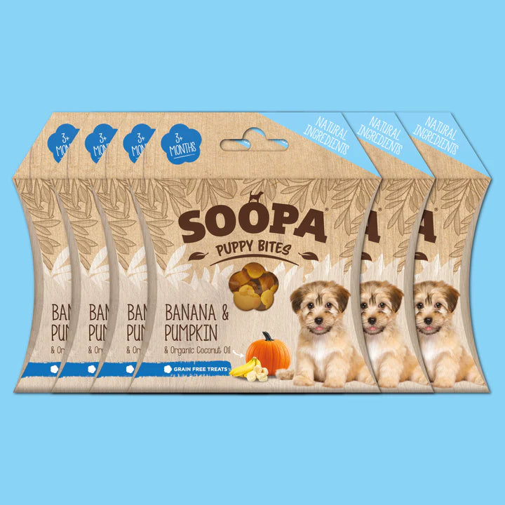 Soopa Banana & Pumpkin PUPPY Healthy Bites